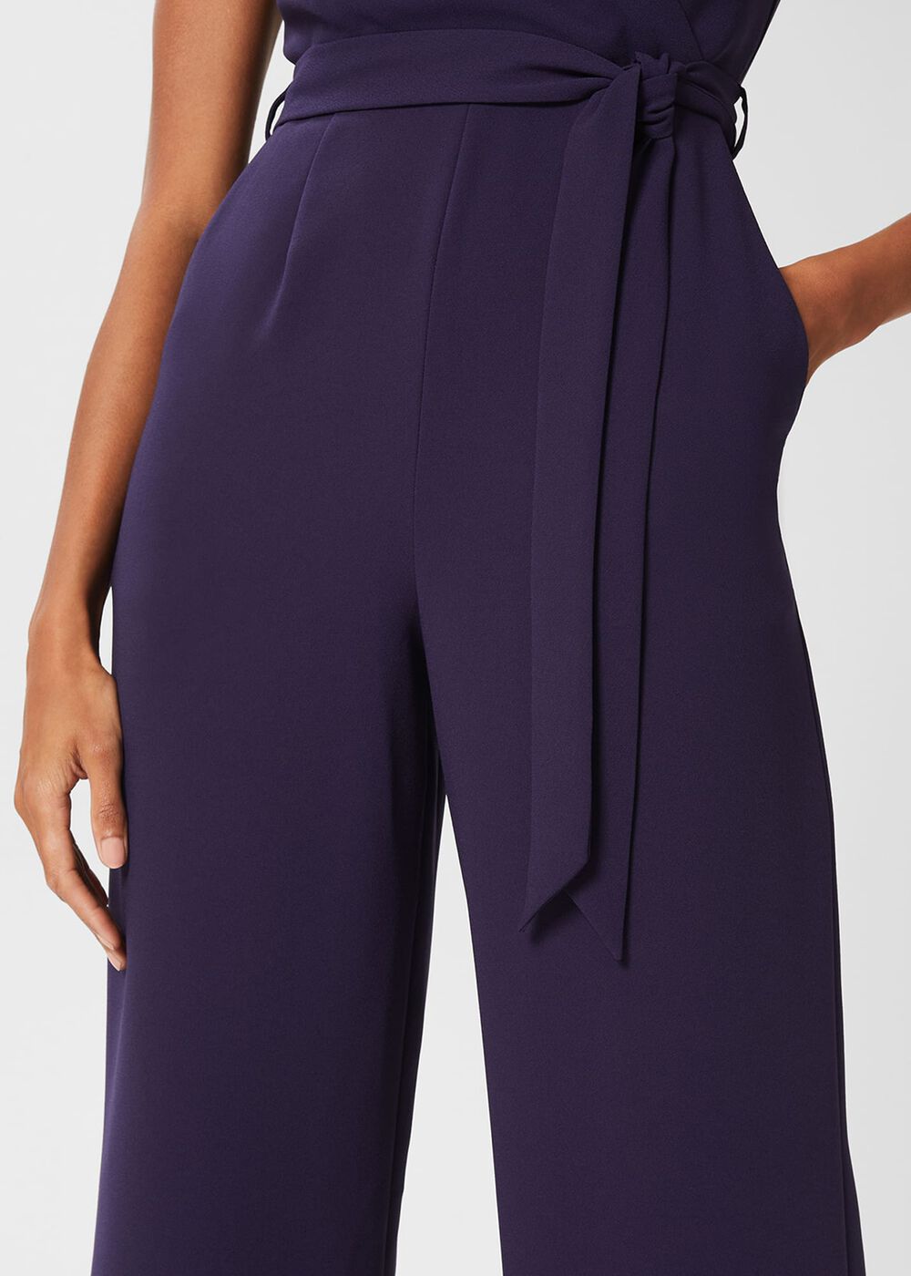 Elisa Jumpsuit, Bright Navy, hi-res