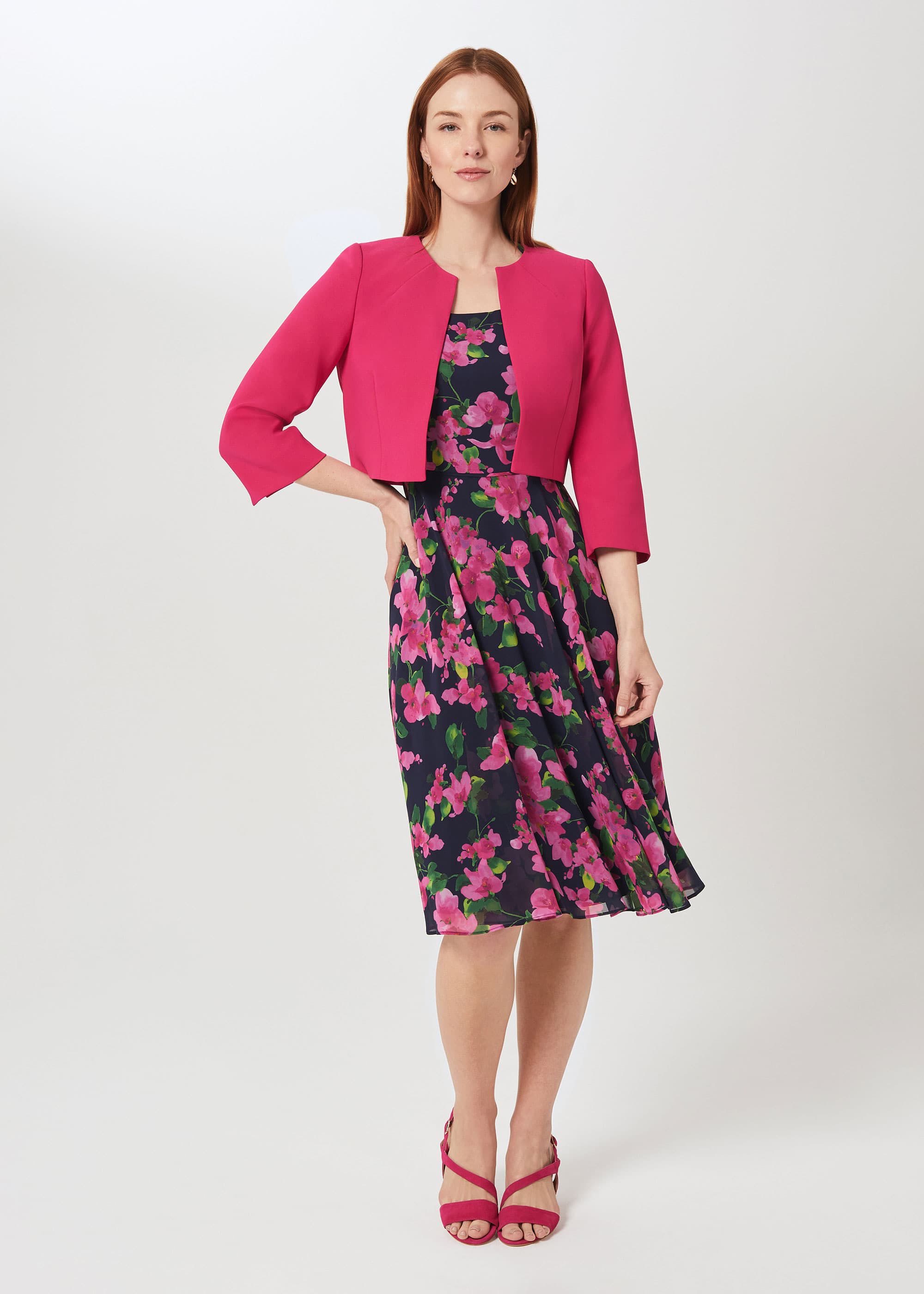 Hobbs pink jacket top