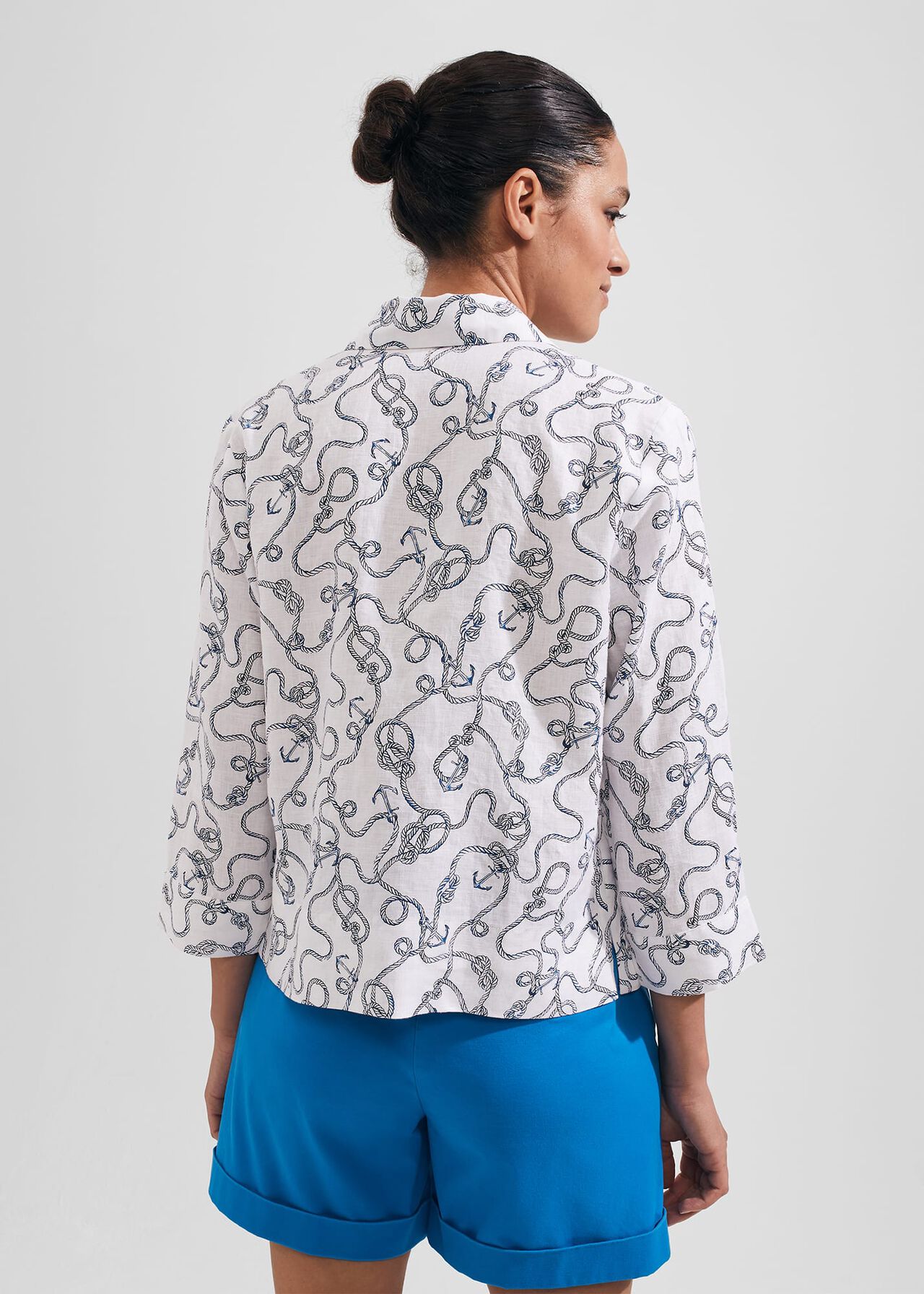 Nita Shirt, Ivory Multi, hi-res