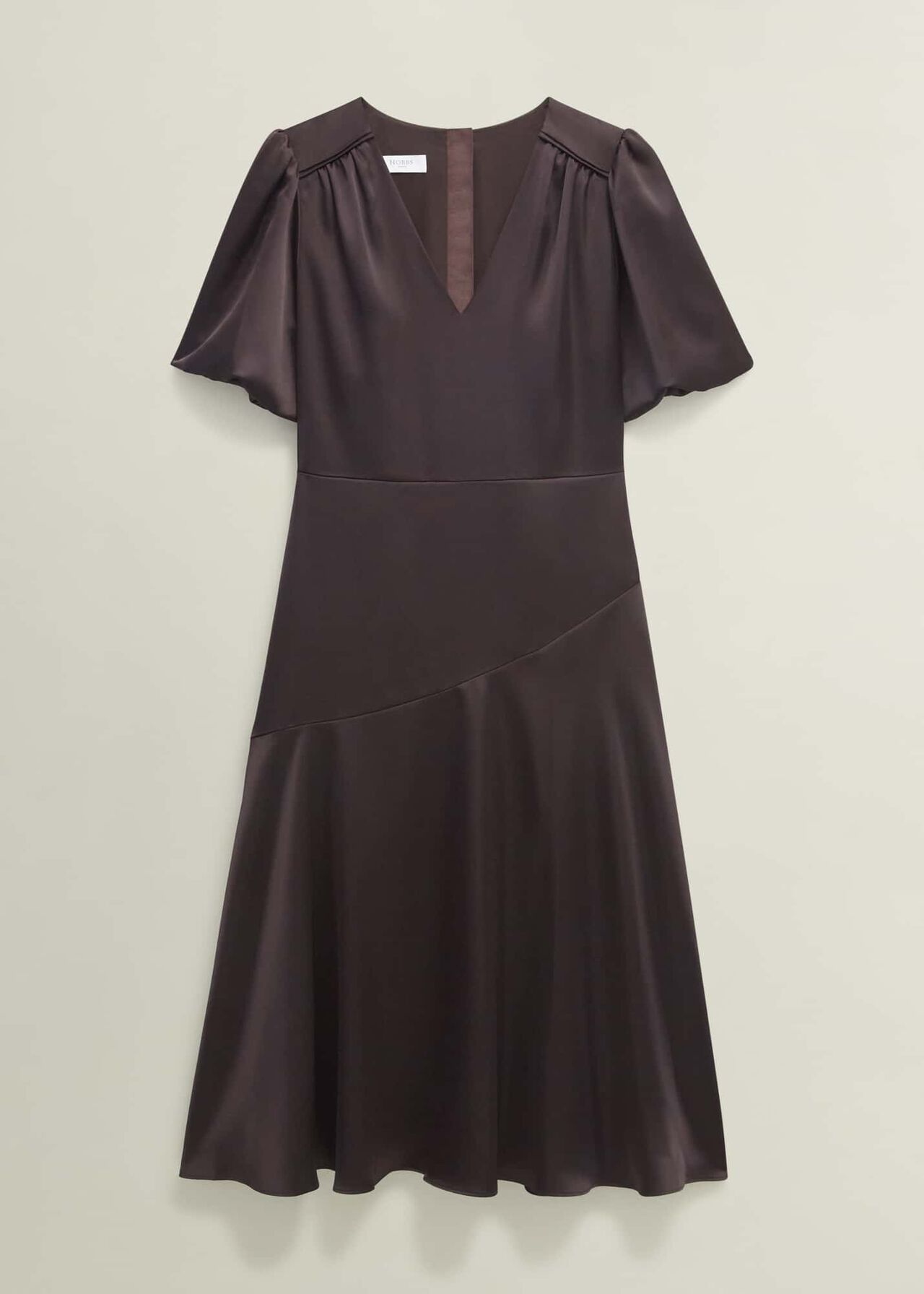 Eastbury Dress, Deep Brown, hi-res
