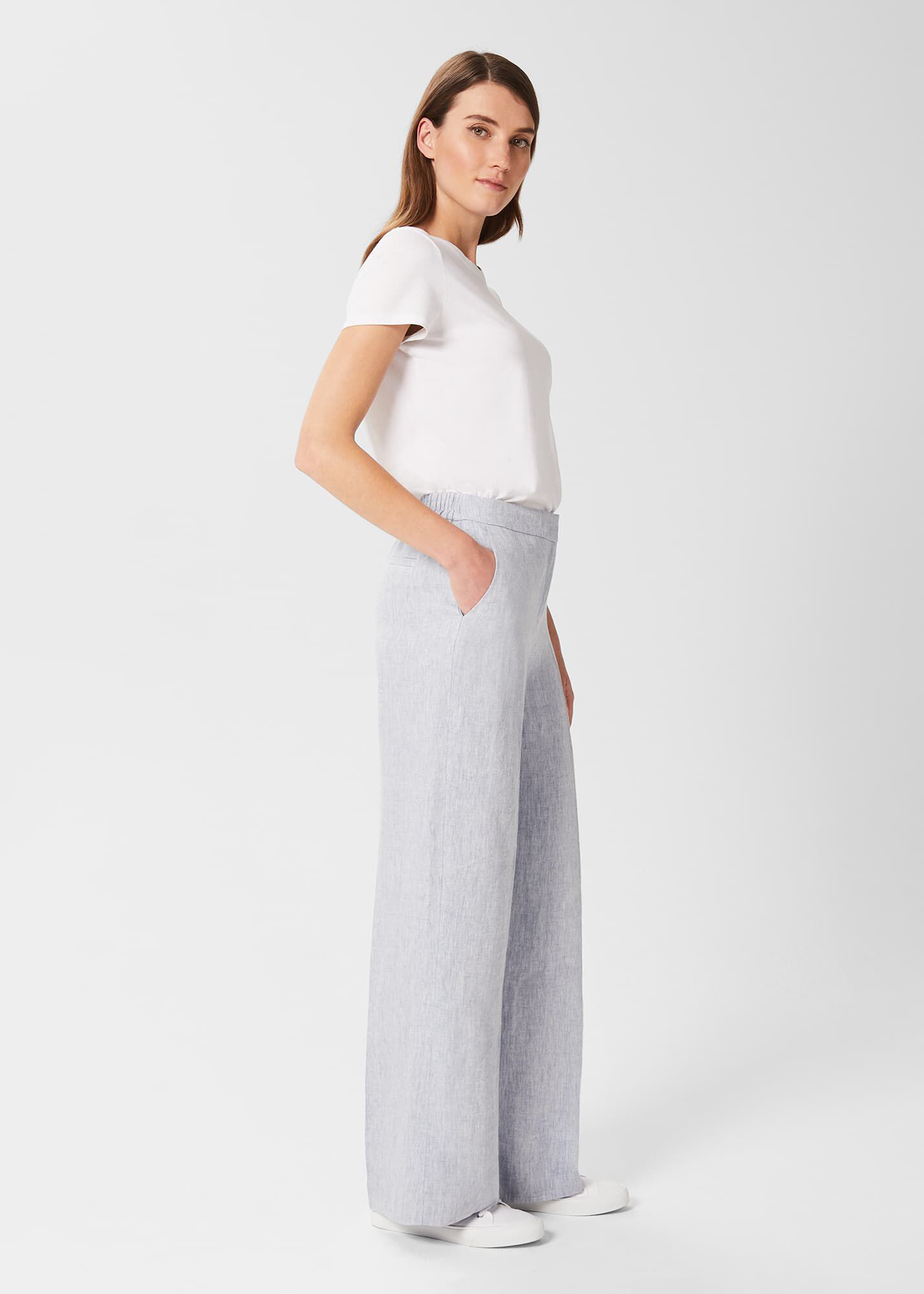 Hobbs linen sales trousers sale