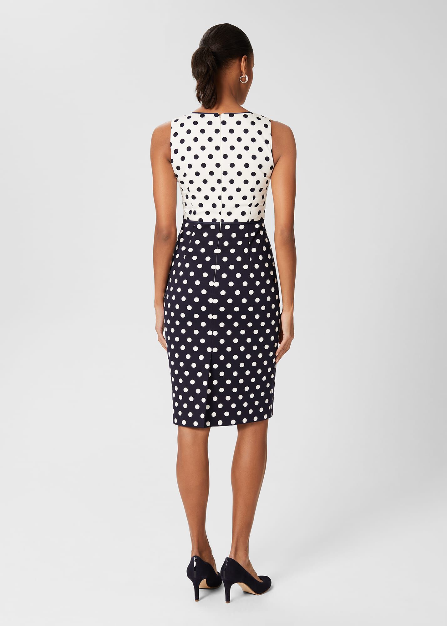 Fiona Spot Shift Dress