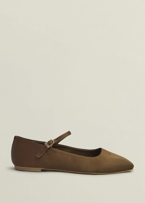 Chrissy Satin Mary Janes