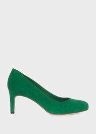 Lizzie Court Shoes, Moons Green, hi-res