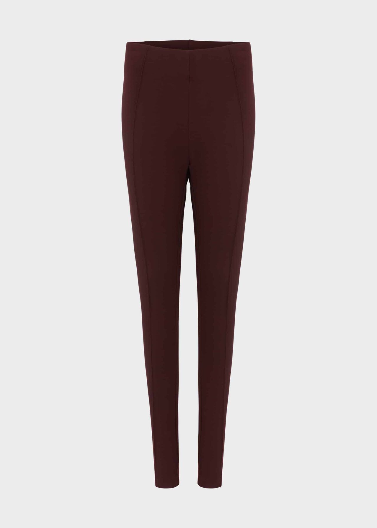 Jana Sculpting Leggings With Stretch, Dark Burgundy, hi-res