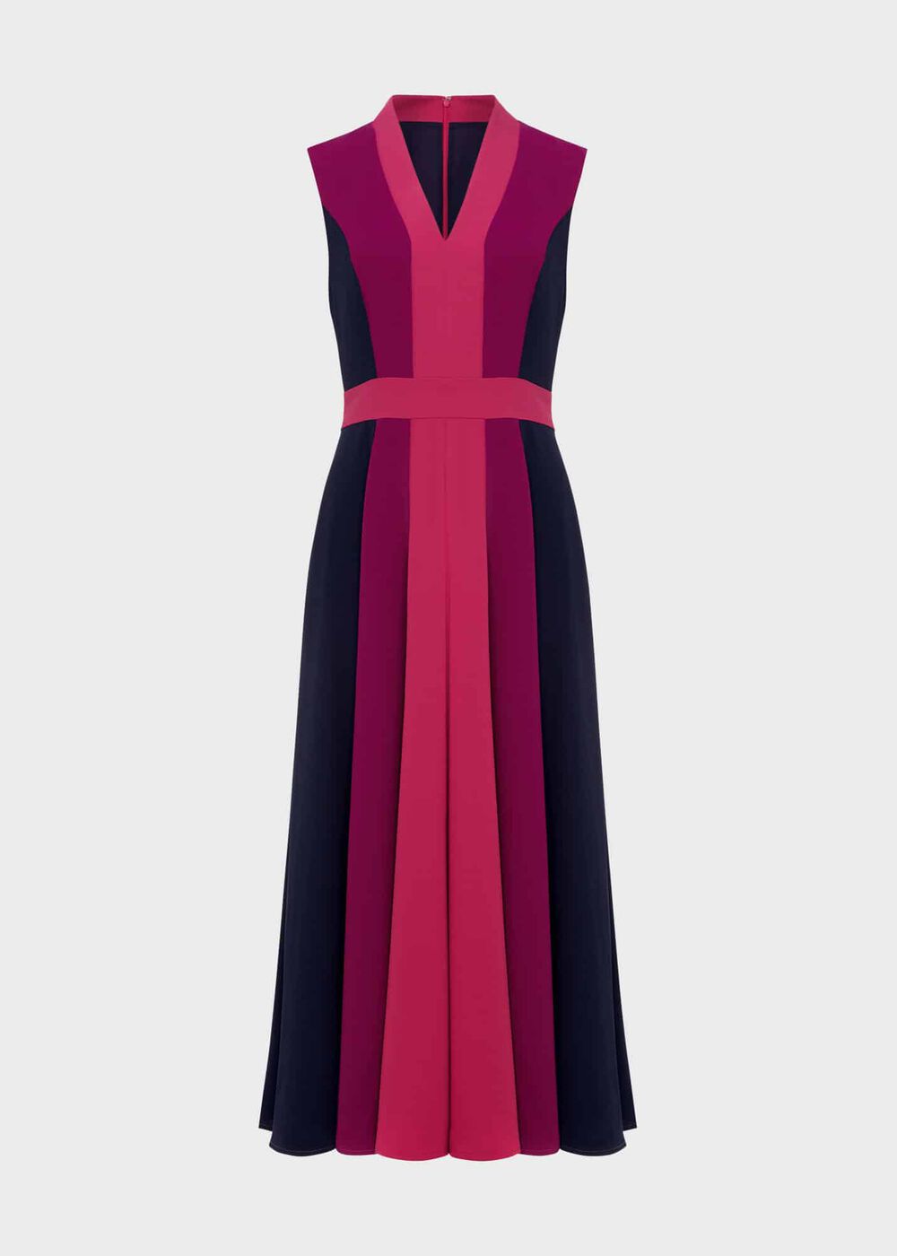 Jilly Fit And Flare Dress, Pink Multi, hi-res