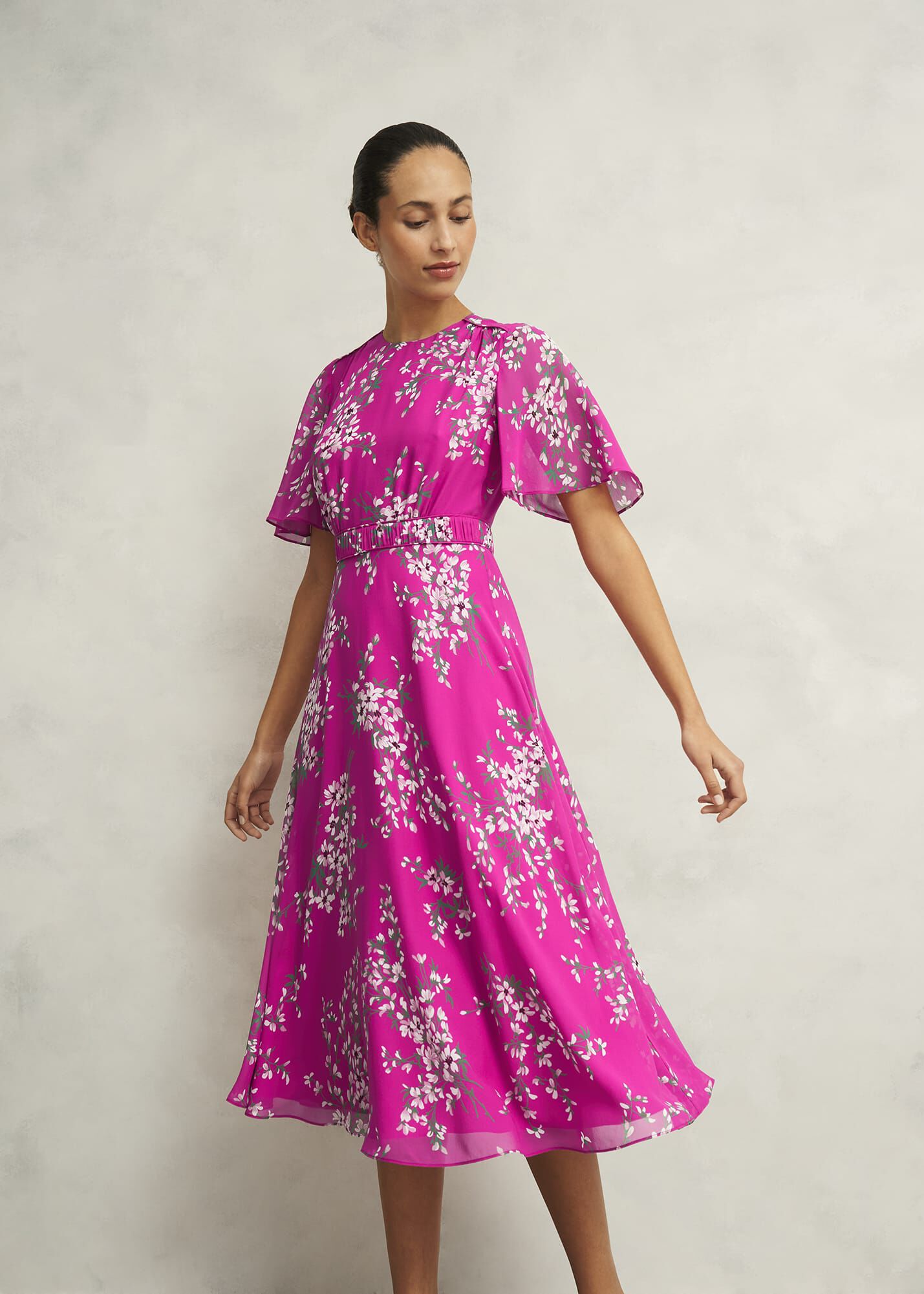 ＼半額SALE／ | Dress Silk Bronwyn Hobbs | US ワンピース