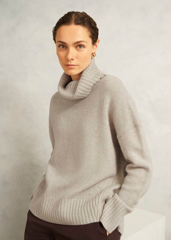 Gabi Rollneck Cashmere Sweater