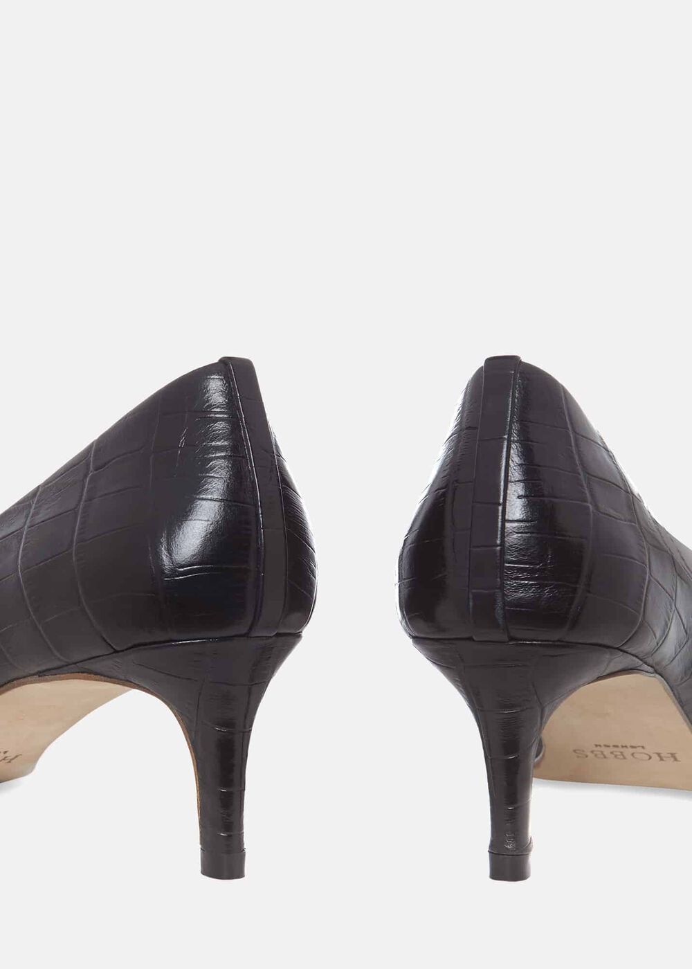 Emma Court Shoes, Black, hi-res
