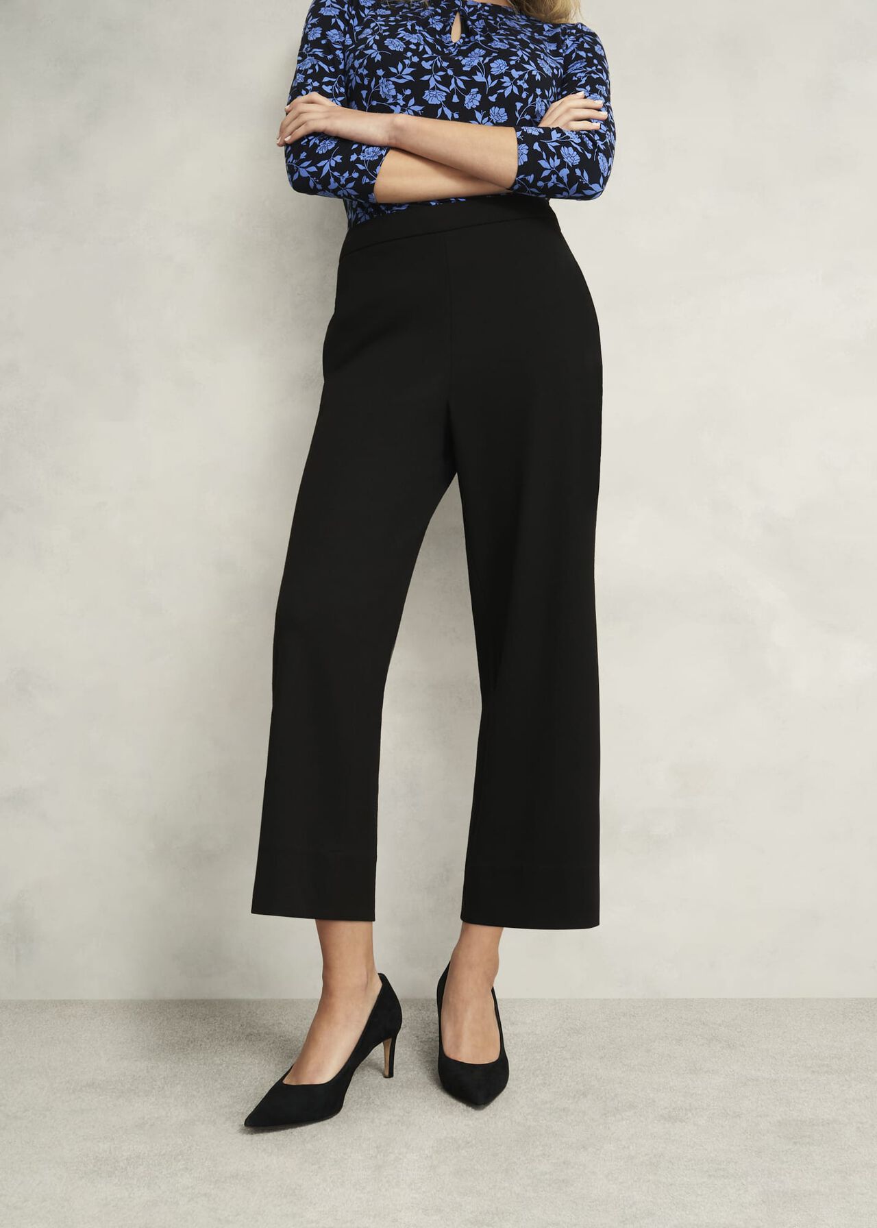 Hobbs Dina Crop Trousers Hobbs Dina Crop Trousers