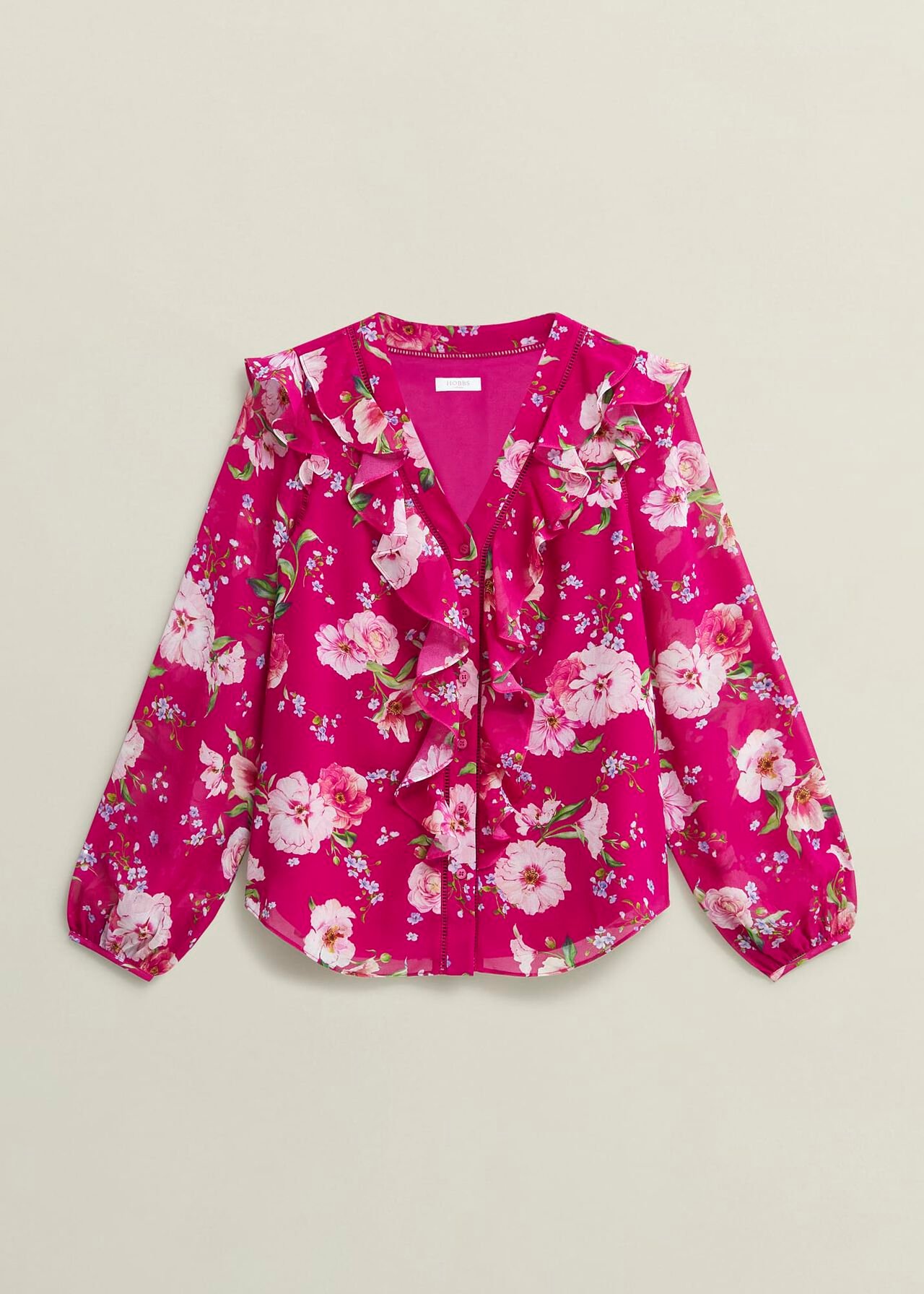 Rosana Top, Pink Multi, hi-res