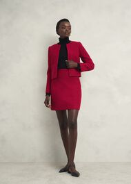 Rosa Skirt With Wool, Rowan Red, hi-res