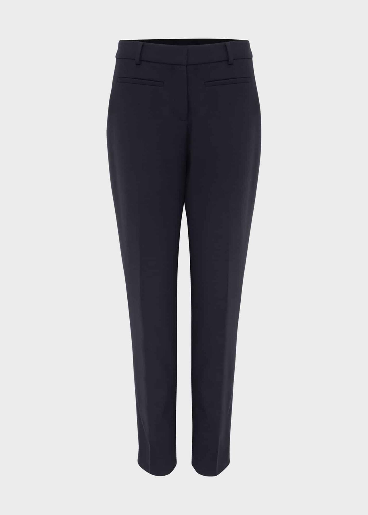 Laurel Tapered Trousers, Navy, hi-res