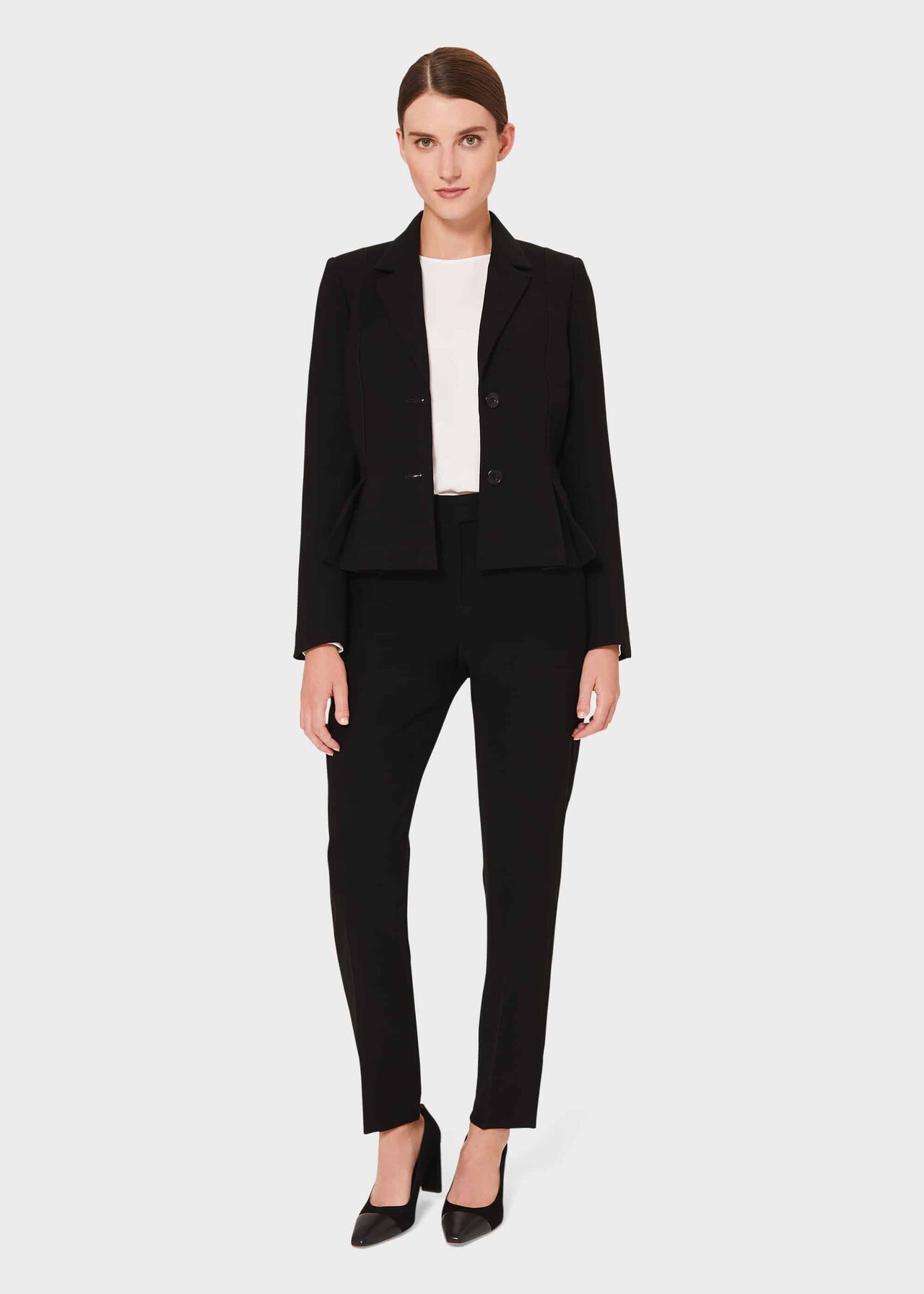 Jolie Scuplting Jacket, Black, hi-res