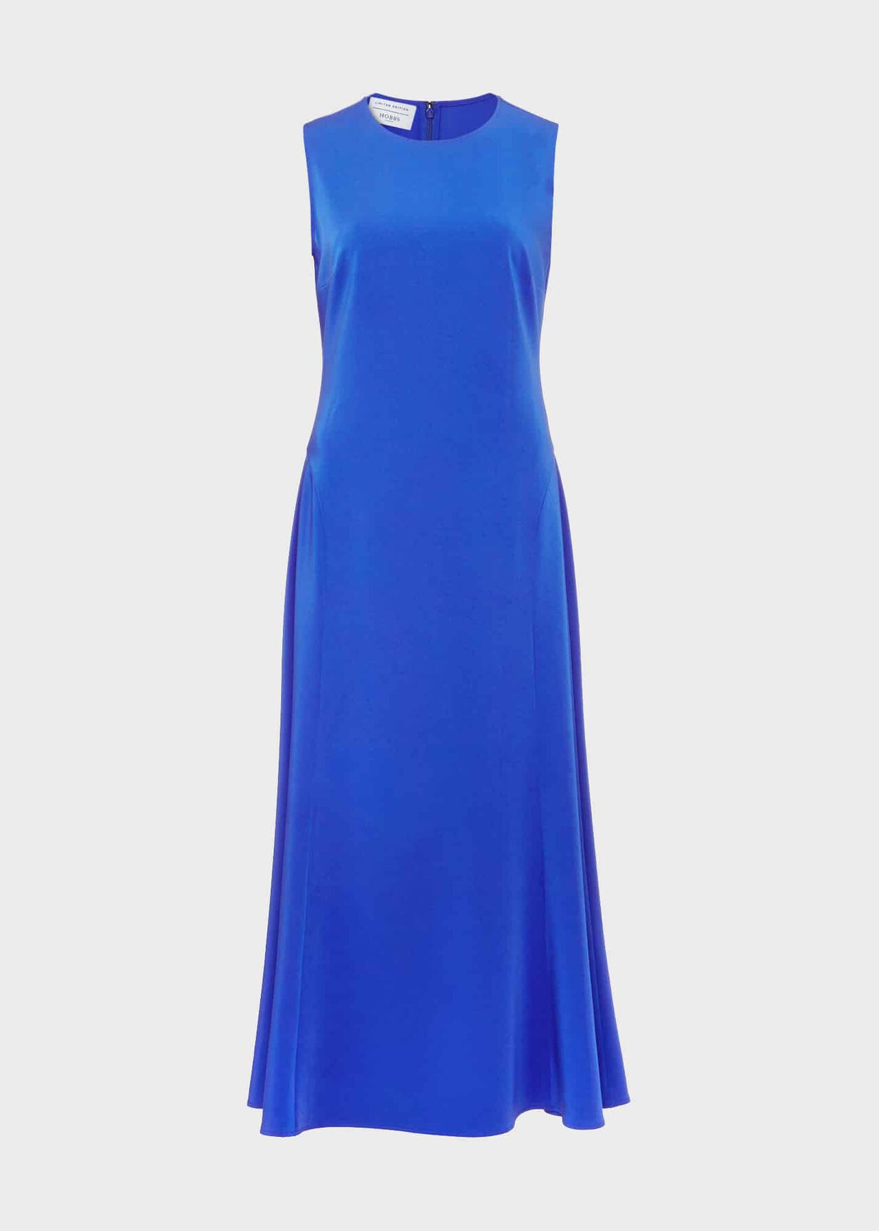 Palmer Midi Fit And Flare Dress, Mazarine Blue, hi-res