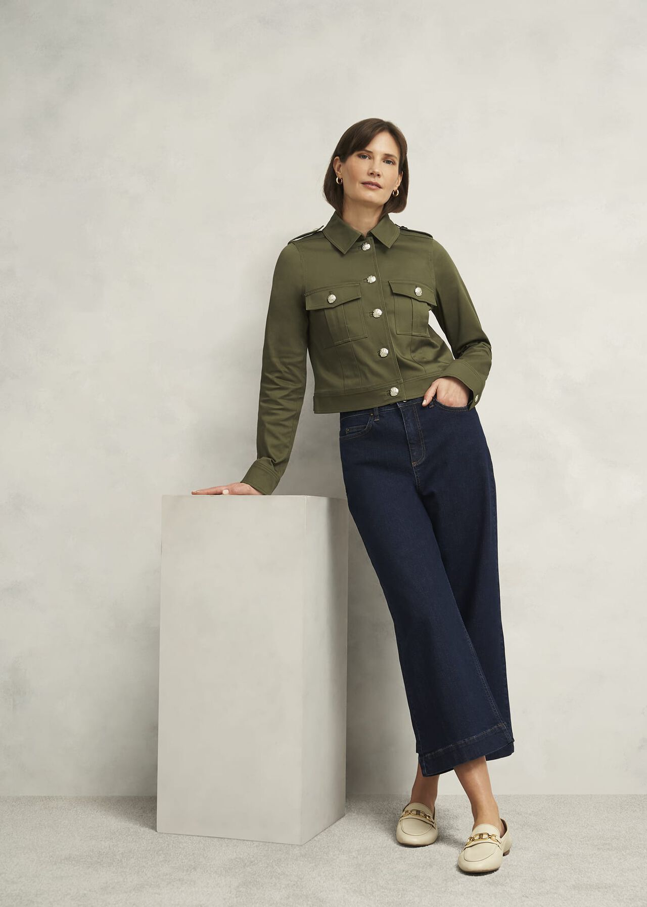 Kathie Jacket, Olive Green, hi-res
