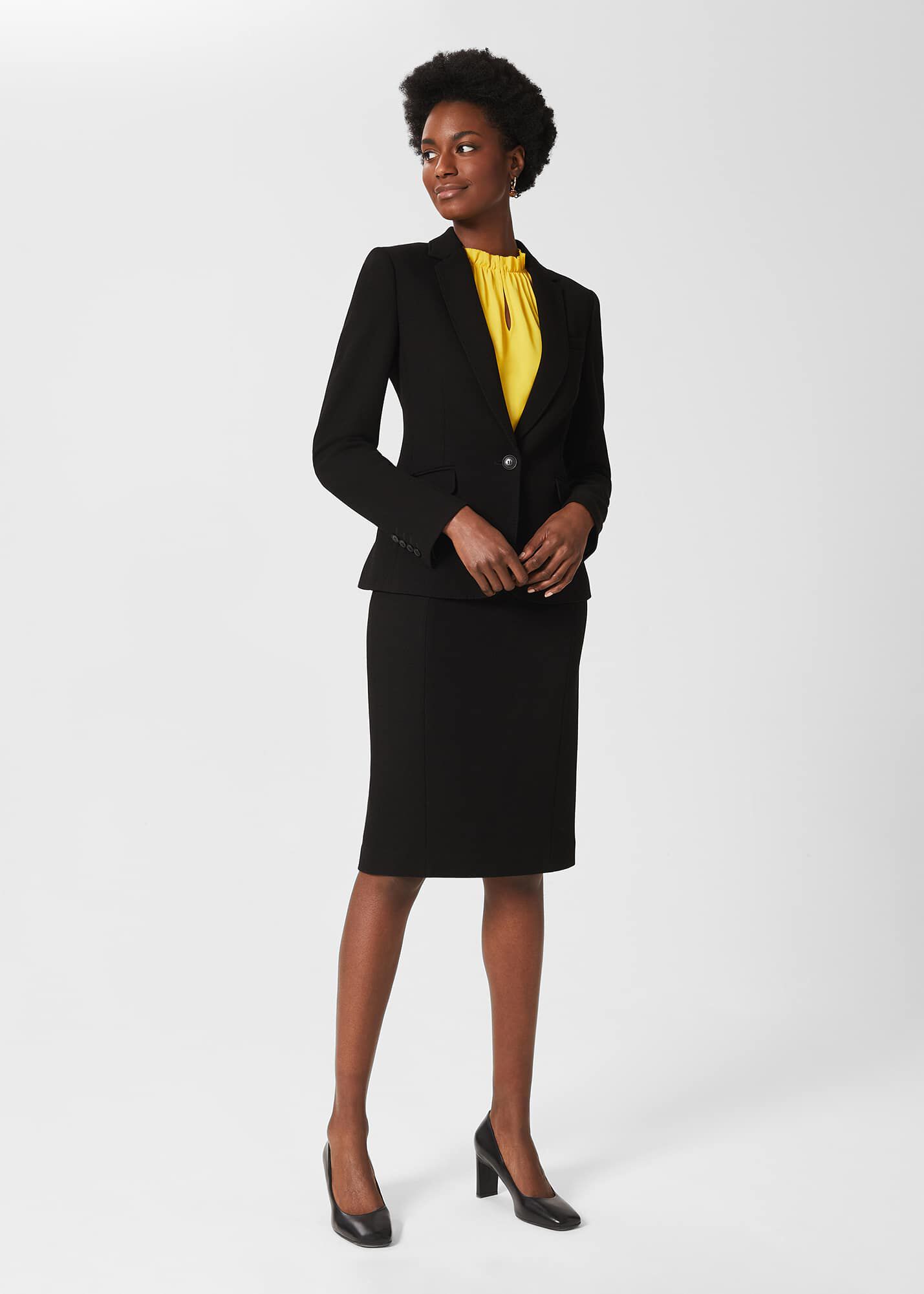 Hobbs ophelia hotsell coat black