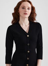 Petite Marlee Dress, Black, hi-res