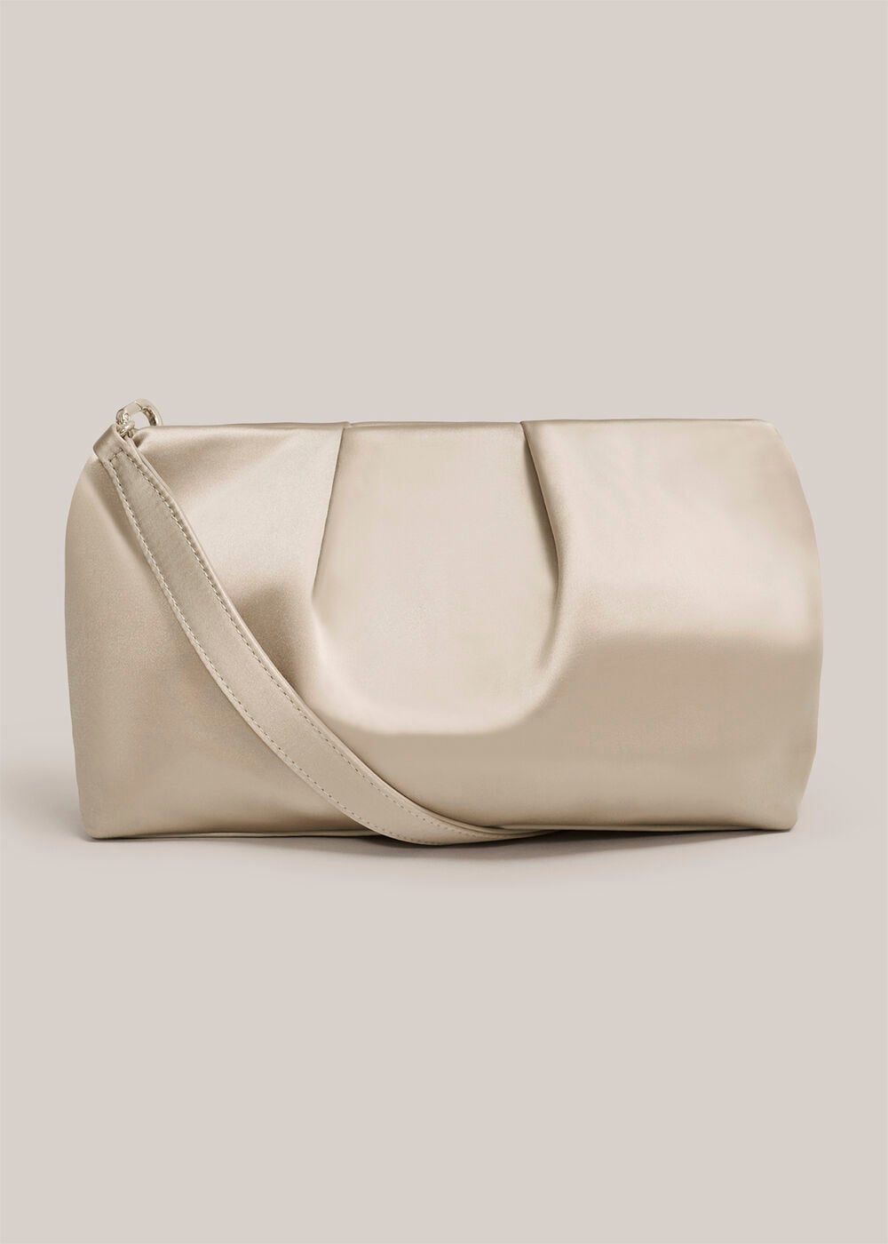 Clifton Satin Clutch