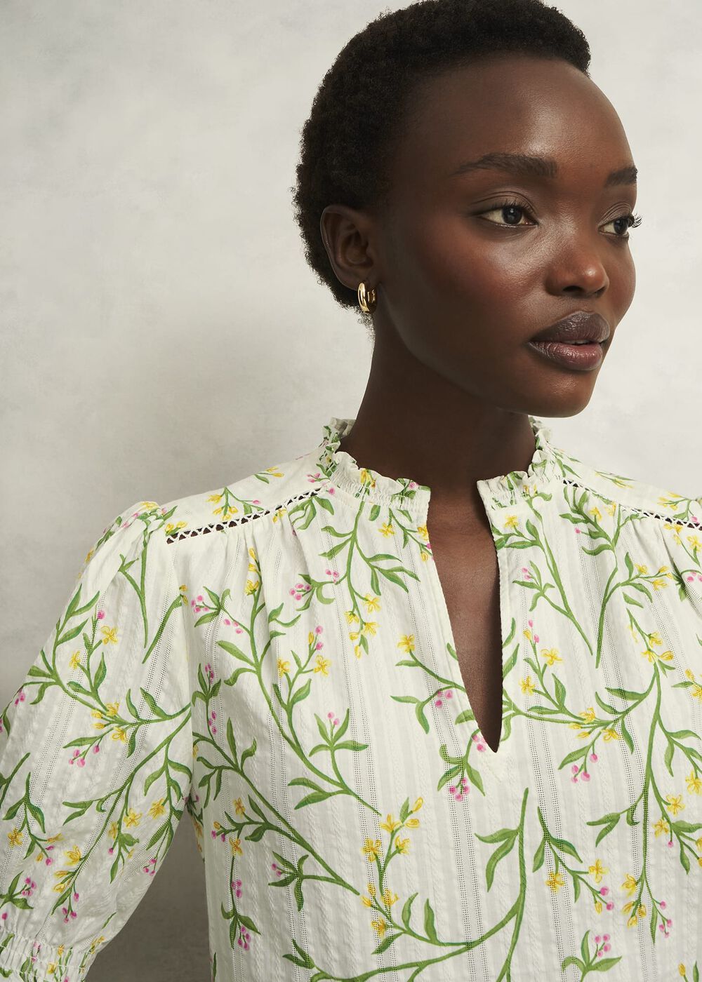 Marianna Blouse, Ivory Multi, hi-res