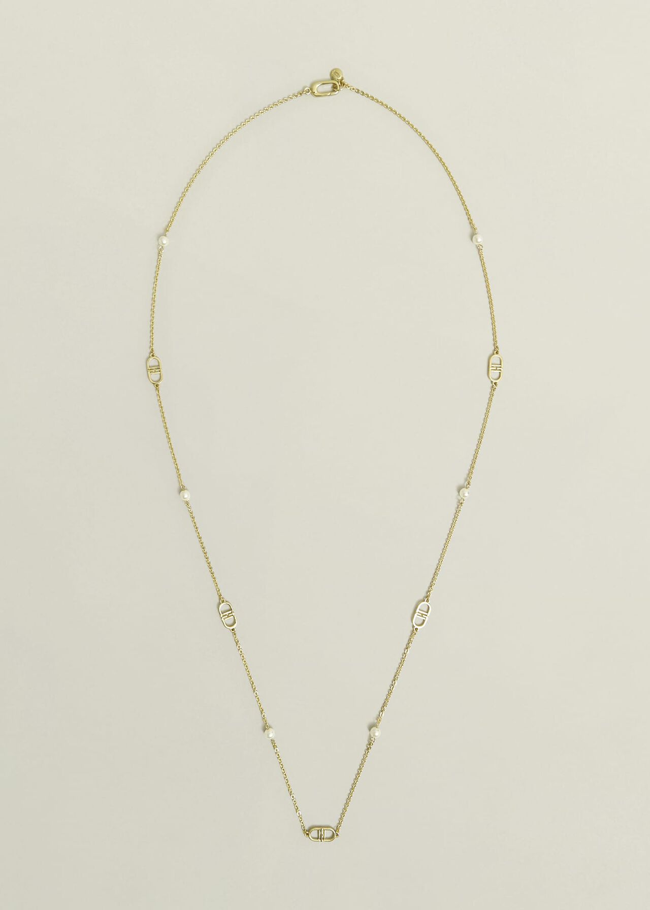 Bette Long Necklace, Gold, hi-res