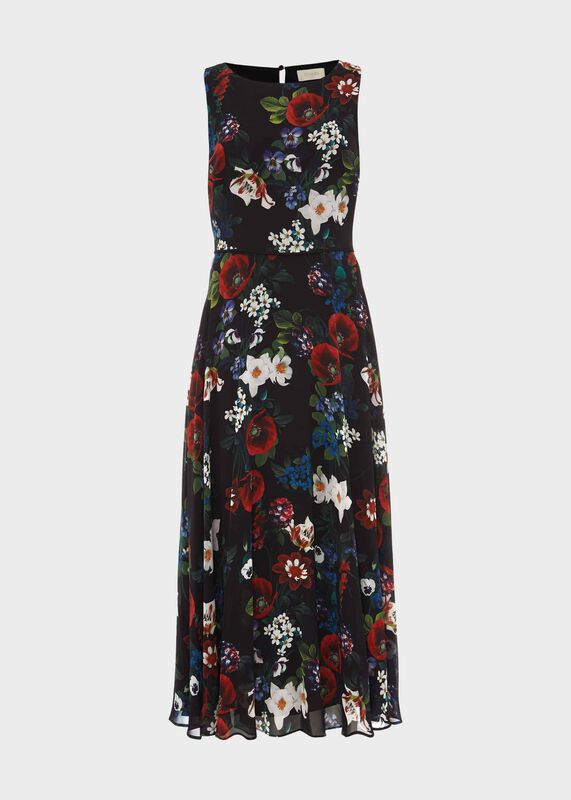 Carly Floral Midi Dress