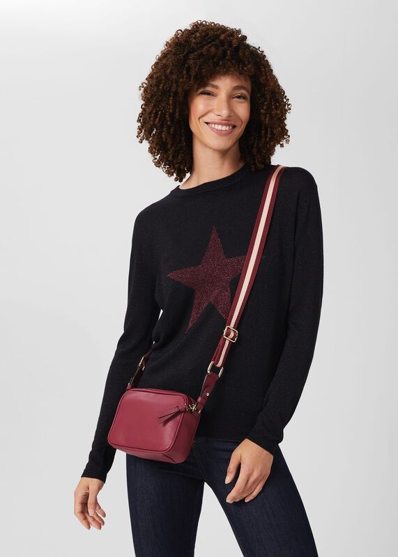 Pelham Leather Cross Body Bag