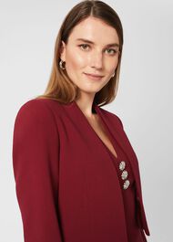 Isla Jacket, Rich Burgundy, hi-res