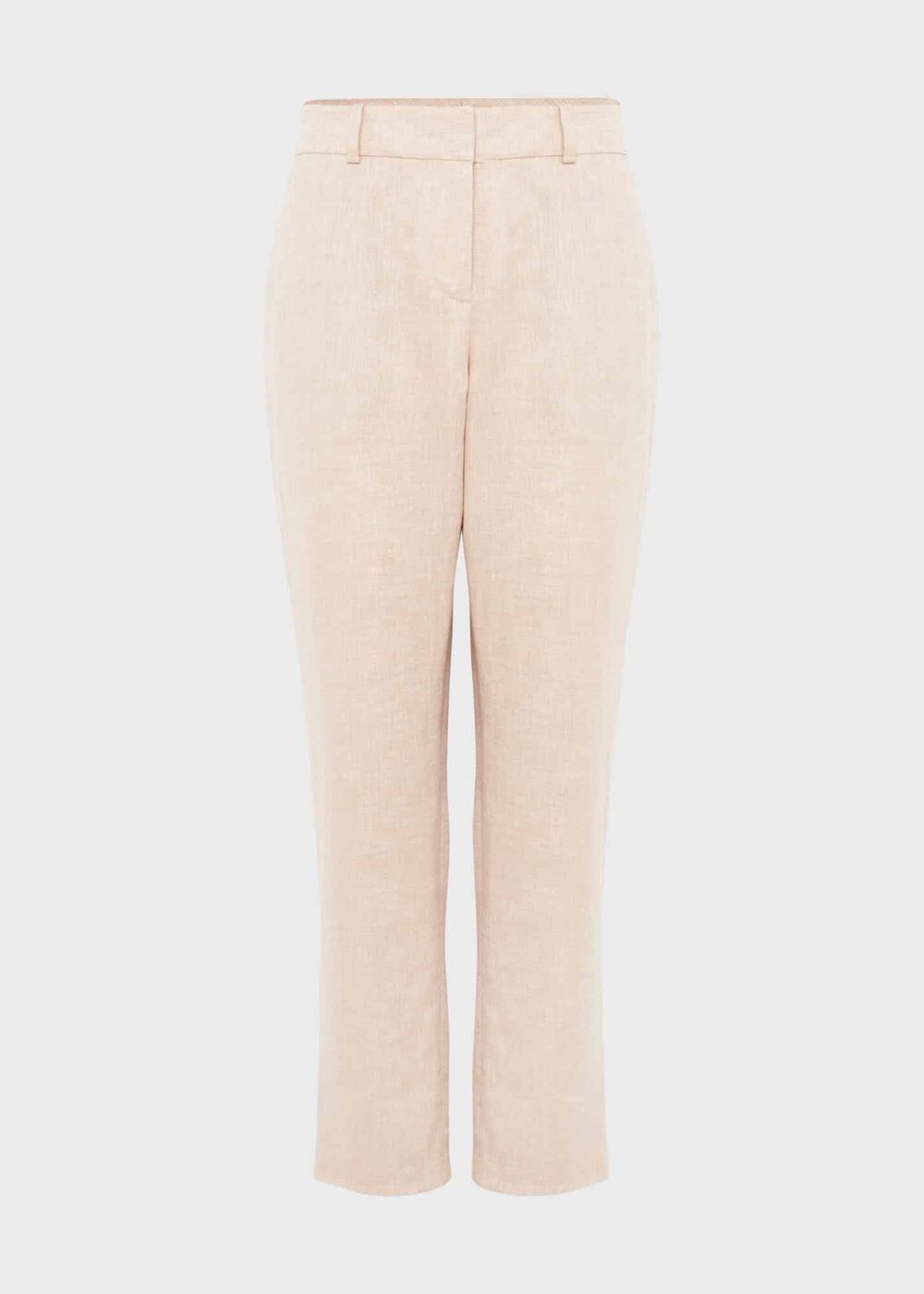 Ivana Linen Trouser, Warm Neutral, hi-res