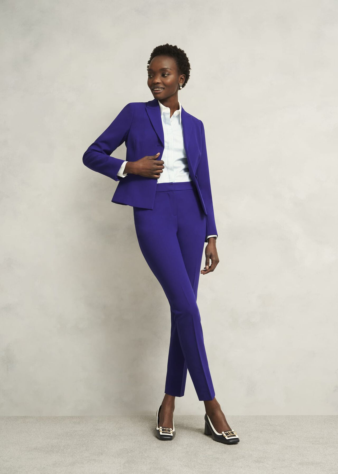 Katia Tapered Pants, Cobalt Blue, hi-res