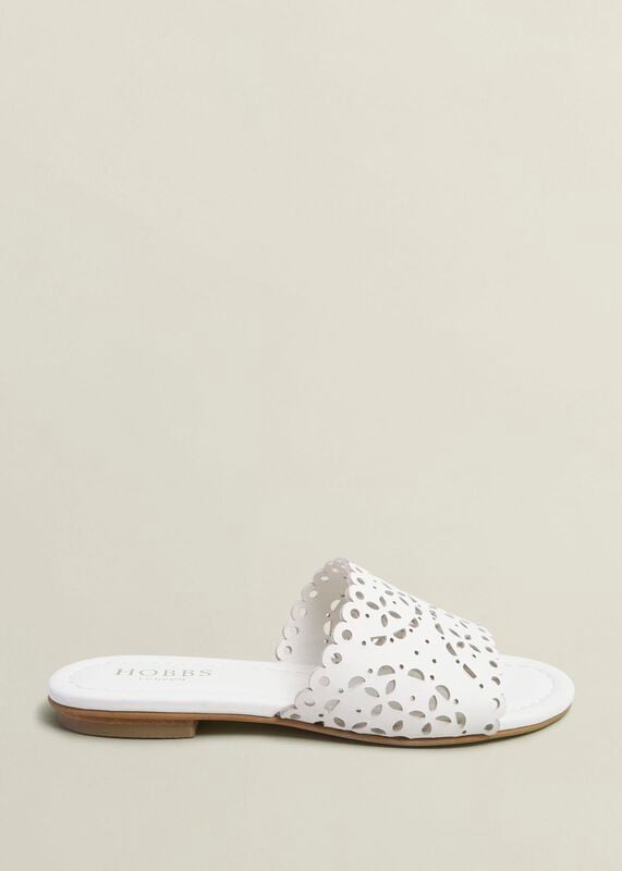 Brodie Leather Slides