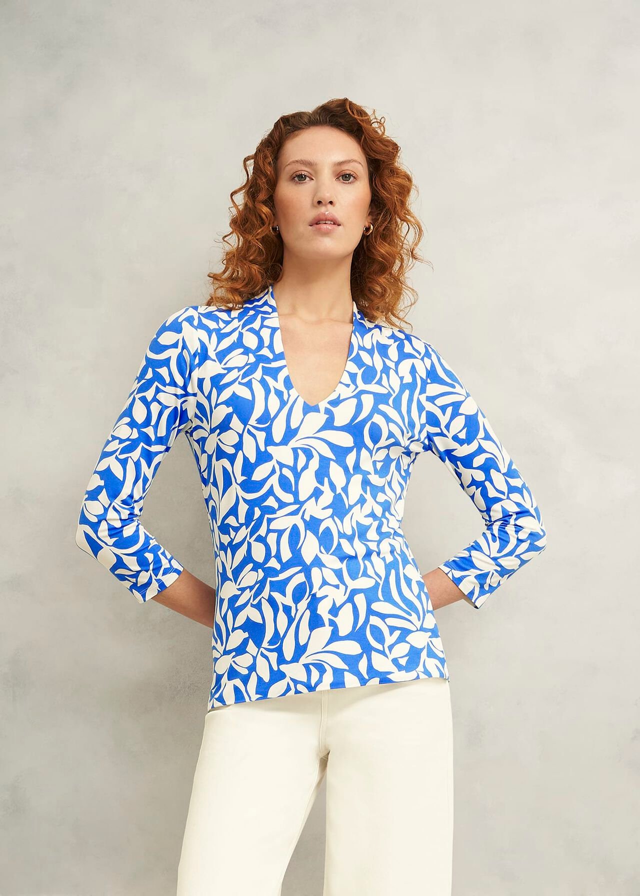 Hobbs Aimee Printed Top Hobbs Aimee Printed Top