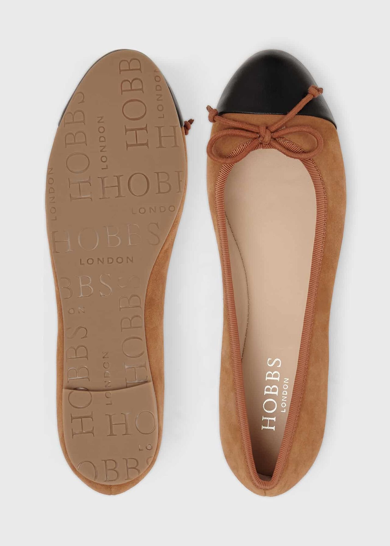 Flo Ballet Flats, Black, hi-res