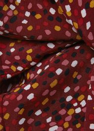 Prim Tunic Dress , Cherry Red Mlt, hi-res