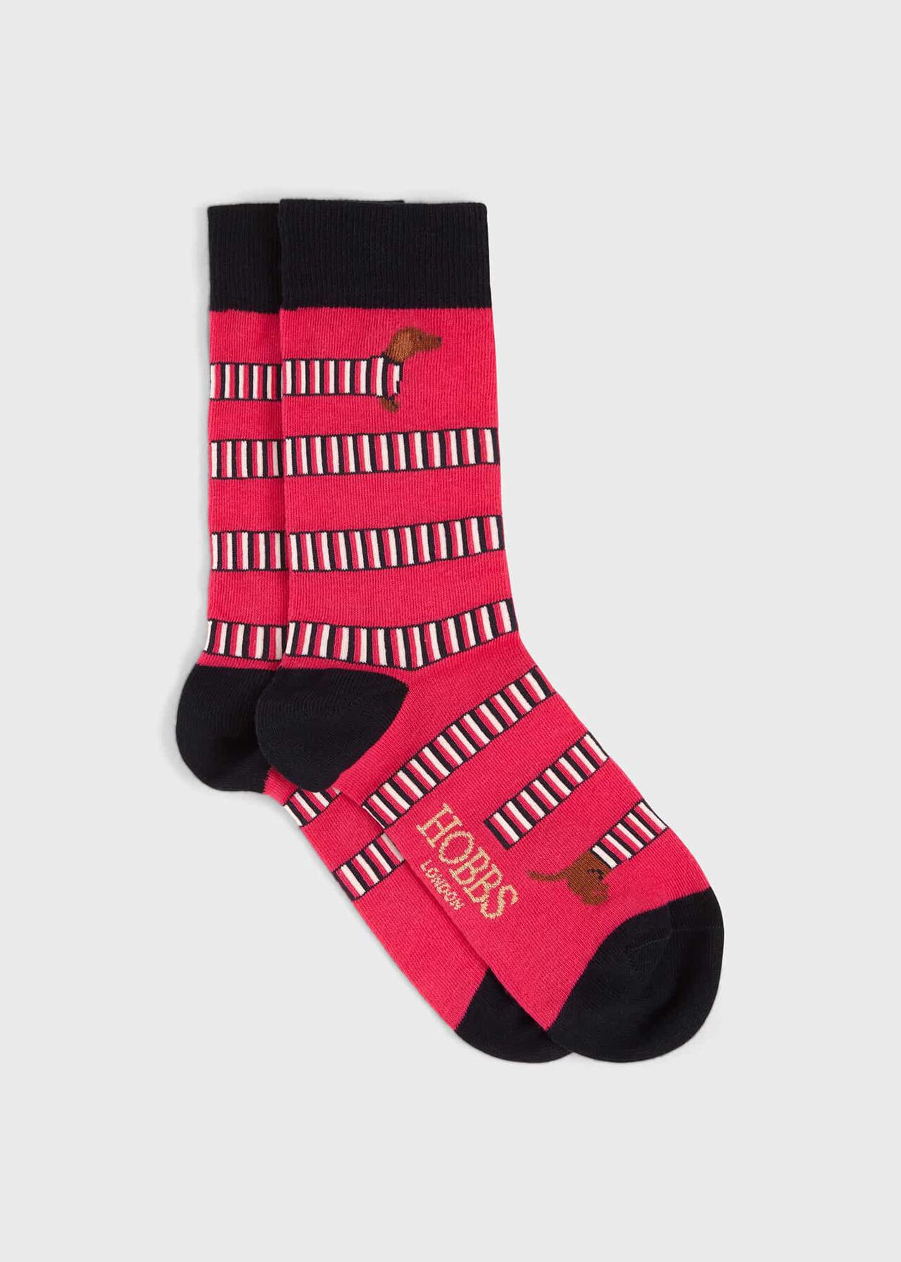 Wrap Around Dog Sock, Pink Multi, hi-res