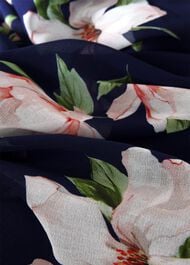 Petite Carly Floral Dress, Navy Multi, hi-res