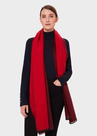 Everly Scarf, Merlot Blossom, hi-res