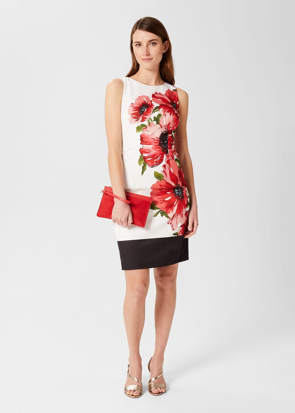Lundy Wristlet, Wildflower Red, hi-res