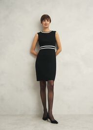 Nory Dress, Black Ivory, hi-res