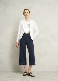 Blake Linen Jacket, Ivory, hi-res