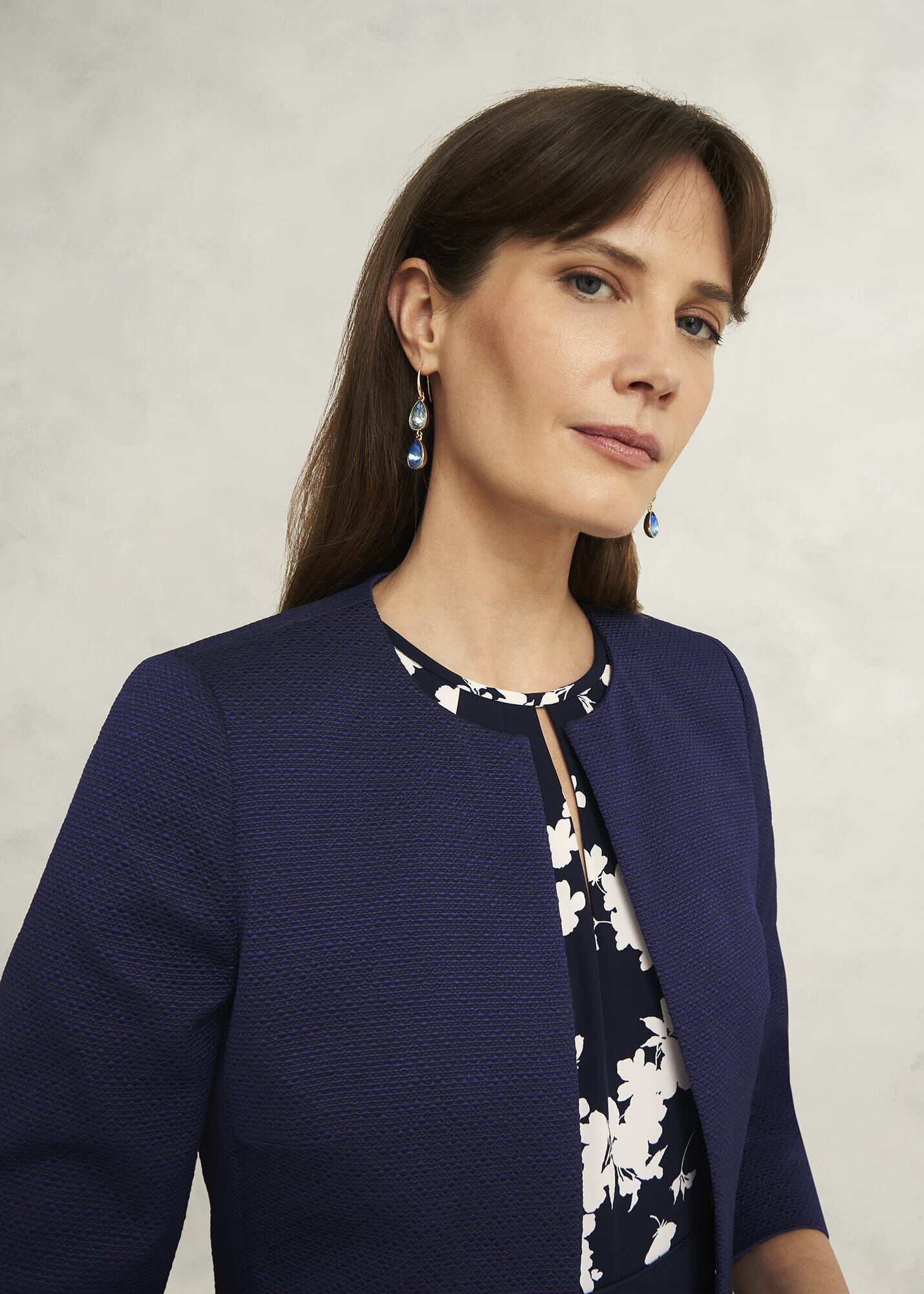 Elize Textured Jacket | Hobbs UK |