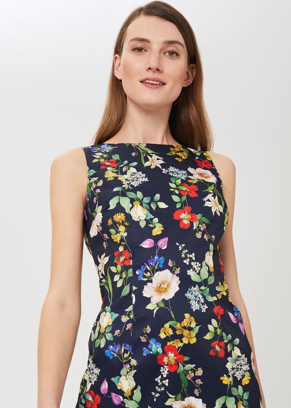 Moira Floral Shift Dress, Midnight Multi, hi-res