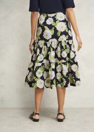 Dorothea Skirt, Navy Multi, hi-res