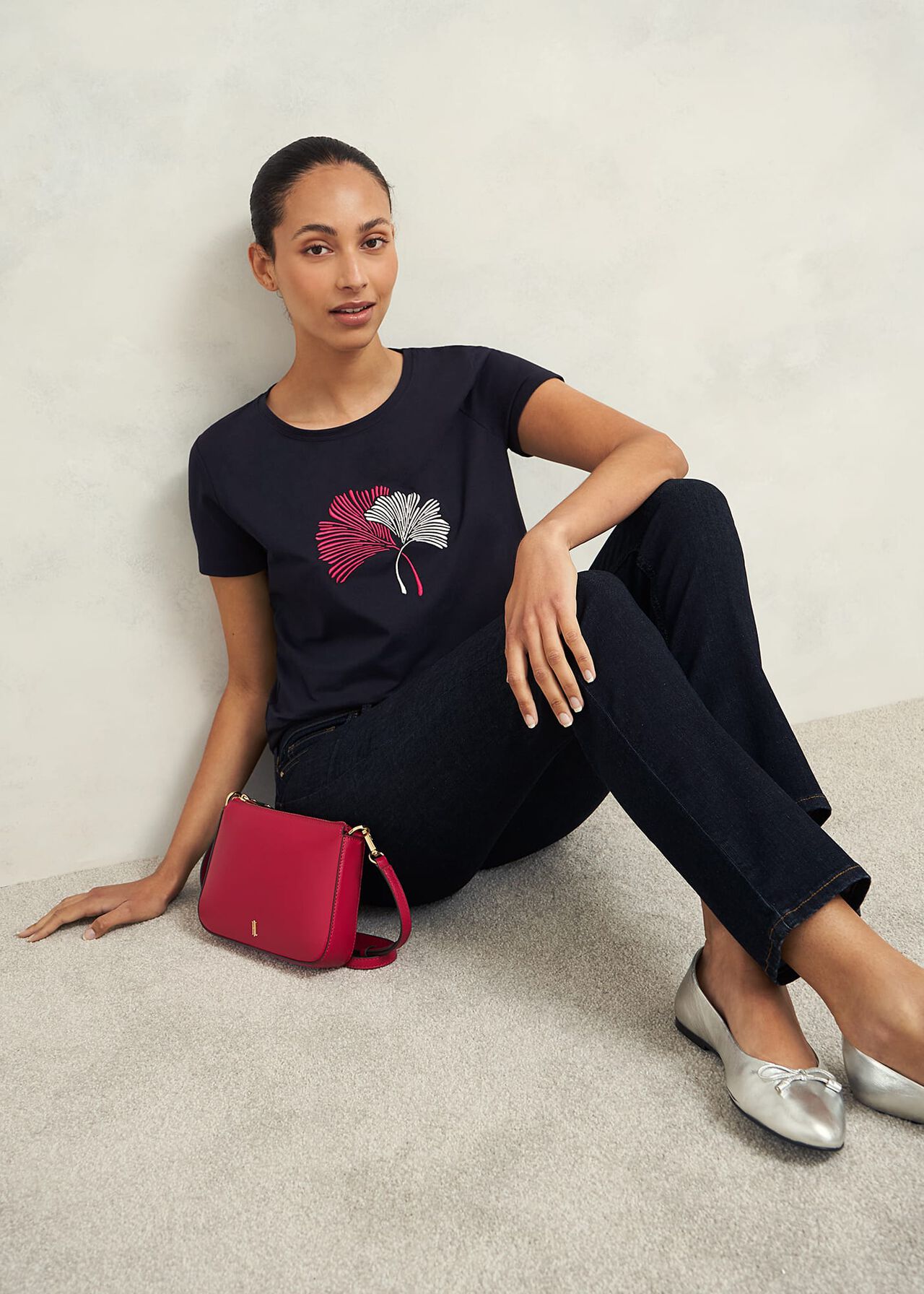 Hobbs Pixie Emb T-Shirt