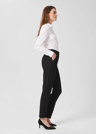 Petite Gael Trousers, Black, hi-res