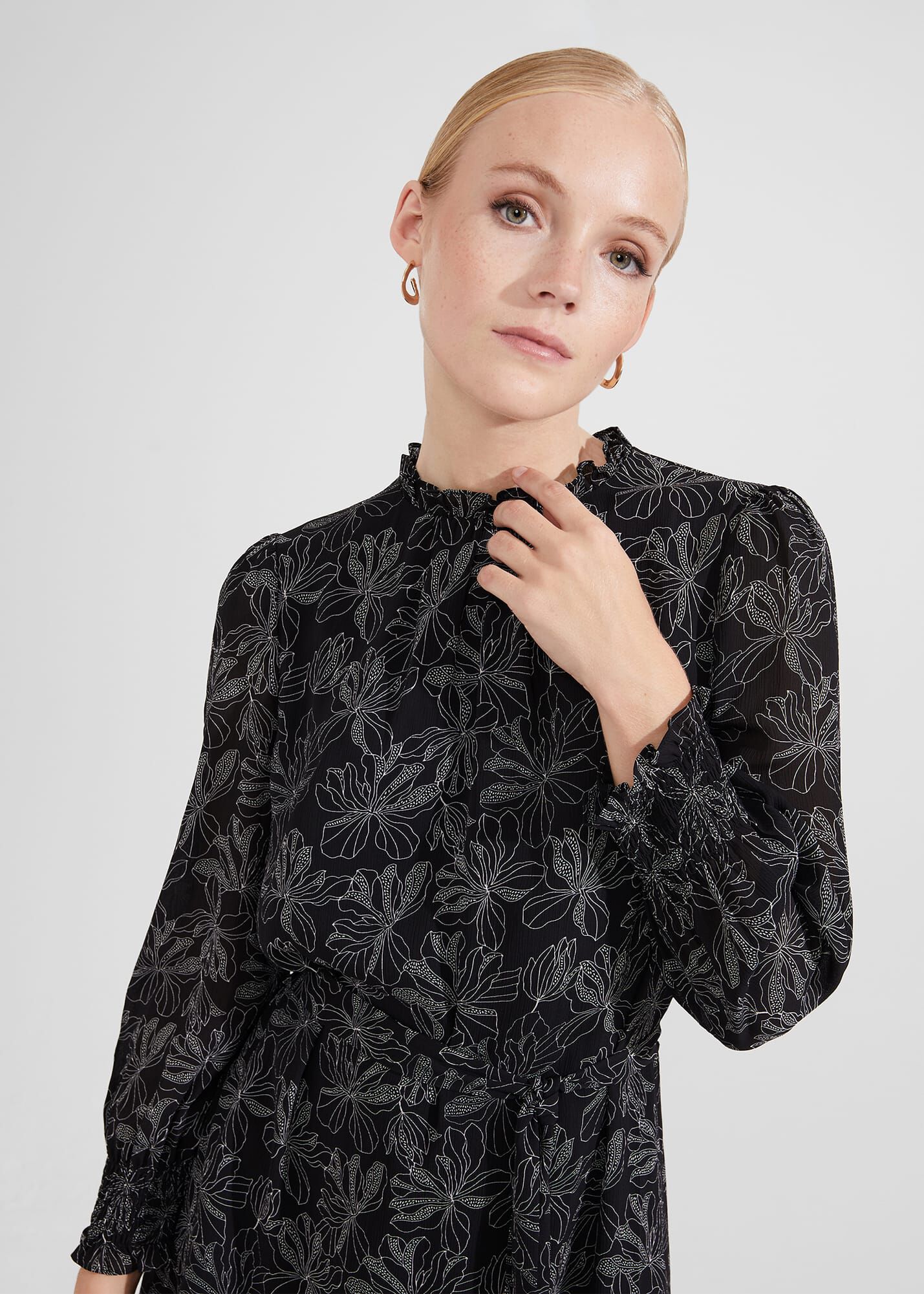 Natalia hotsell dress hobbs