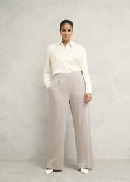 Delora Trousers, Oyster, hi-res