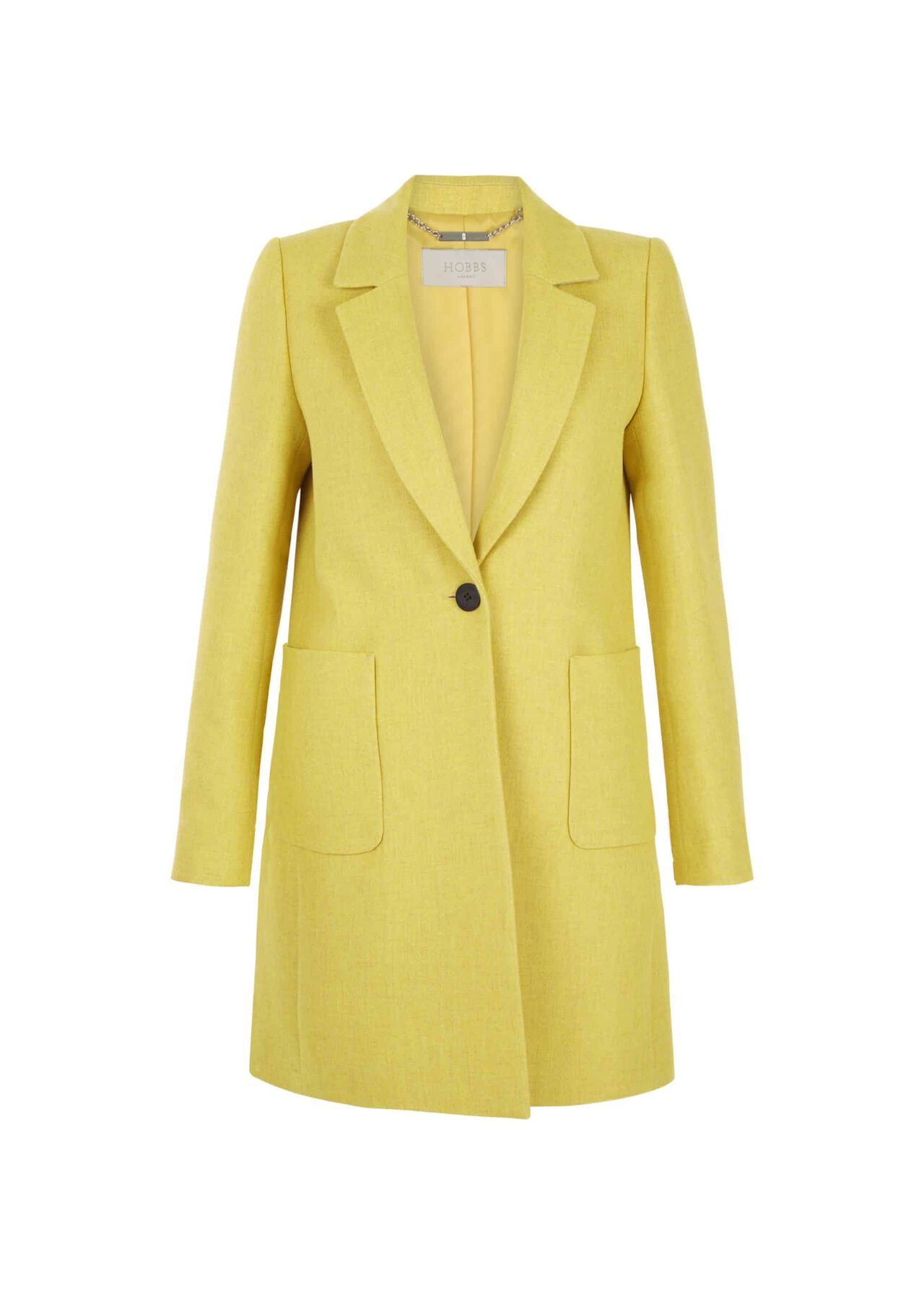 Camellia Coat Yellow