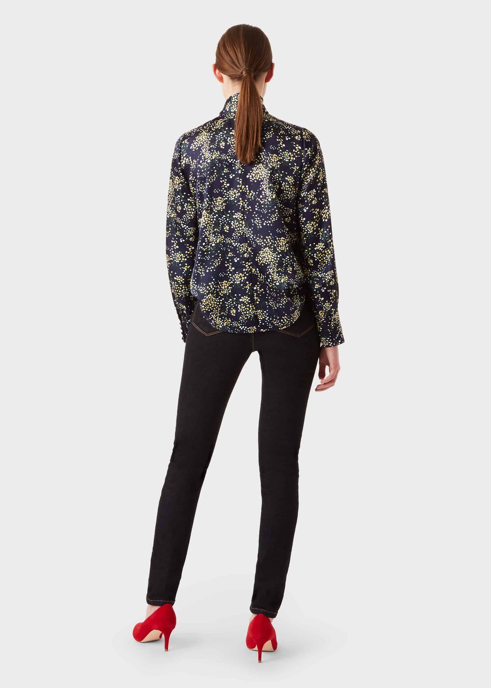 Madeline Floral Top, Midnight Multi, hi-res