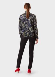 Madeline Floral Top, Midnight Multi, hi-res